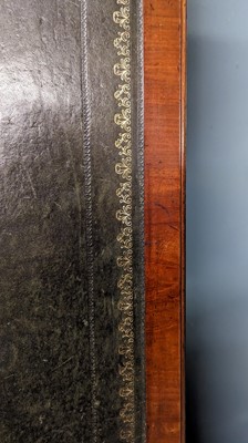 Lot 428 - A Victorian pedestal desk