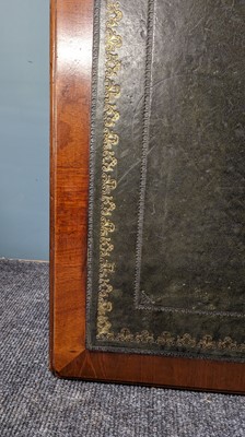 Lot 428 - A Victorian pedestal desk