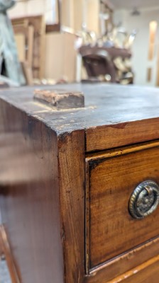 Lot 428 - A Victorian pedestal desk