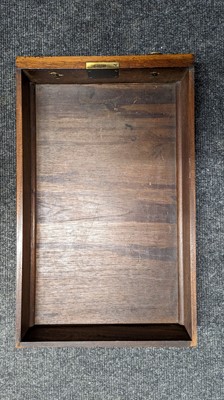Lot 428 - A Victorian pedestal desk