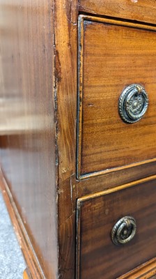 Lot 428 - A Victorian pedestal desk