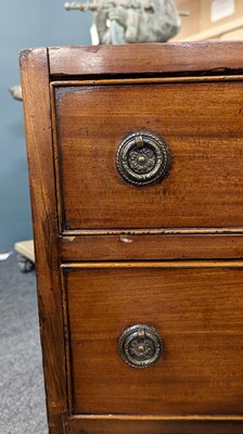 Lot 428 - A Victorian pedestal desk