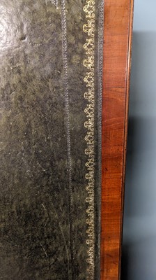 Lot 428 - A Victorian pedestal desk