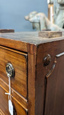 Lot 428 - A Victorian pedestal desk