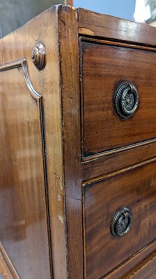 Lot 428 - A Victorian pedestal desk