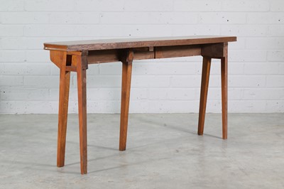 Lot 337 - An Italian oak console table