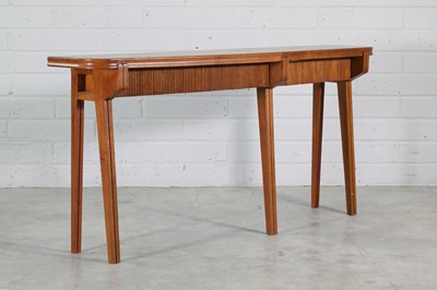 Lot 337 - An Italian oak console table
