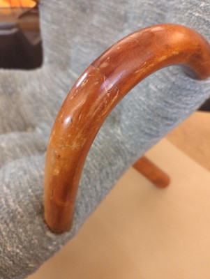 Lot 263 - A Swedish 'Clam' chair