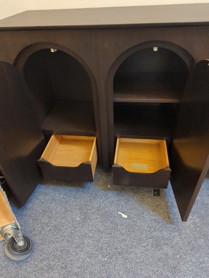 Lot 424 - A 'Colosseum' walnut cabinet