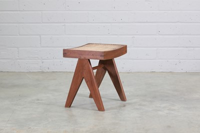 Lot 319 - A teak 'Compass' stool