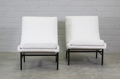 Lot 287 - A pair of 'Steiner' lounge chairs