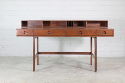 Lot 385 - A Danish walnut 'Flip-Top' desk