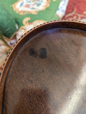Lot 44 - A George III mahogany urn stand