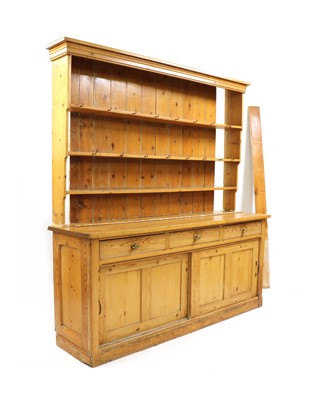 Lot 445 - A pine dresser