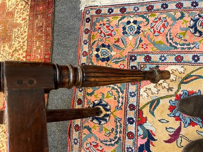 Lot 493 - A set of eight hardwood dining chairs