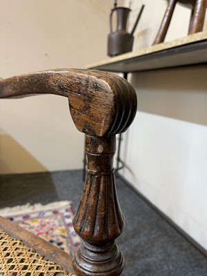 Lot 493 - A set of eight hardwood dining chairs