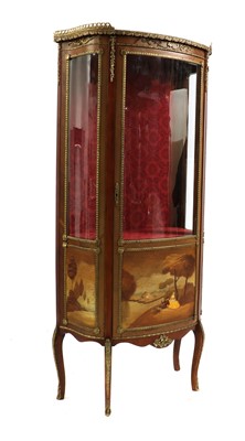 Lot 424 - A Louis VI style kingwood vitrine