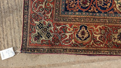 Lot 330 - An Isfahan rug