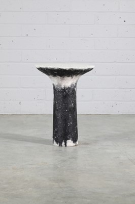 Lot 600 - A contemporary marbled salt table
