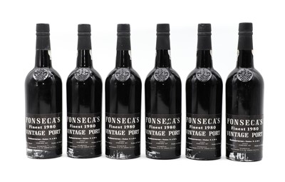 Lot 195 - Fonseca, Vintage Port, 1980 (6)