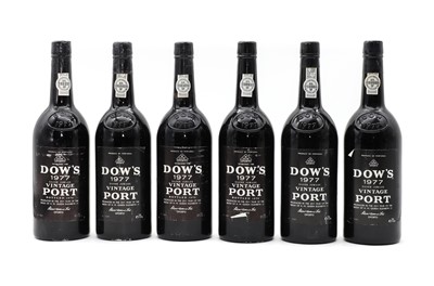 Lot 189 - Dows, Vintage Port, 1977, Silver Jubilee (6)