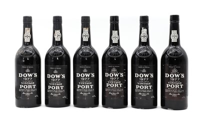 Lot 188 - Dows, Vintage Port, 1977, Silver Jubilee (6)