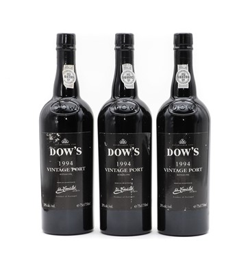 Lot 190 - Dows, Vintage Port, 1994 (3)