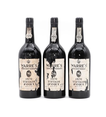 Lot 228 - Warres, Vintage Port, 1970 (3)