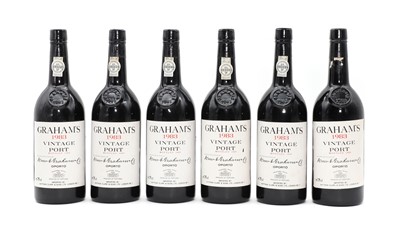 Lot 201 - Grahams, Vintage Port, 1983 (6)