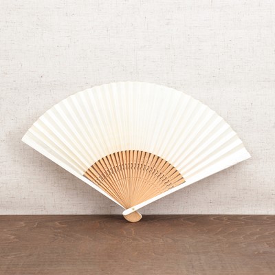 Lot 376 - A Chinese brisé fan