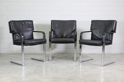 Lot 488 - Three saddle chairs