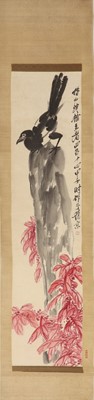 Lot 378 - A Chinese gouache painting