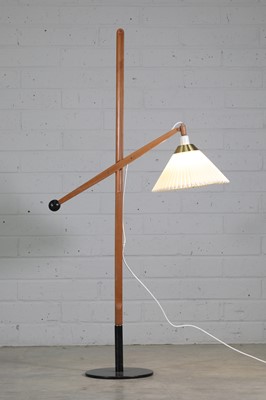 Lot 266 - A pine 'Le Klint' Model 325 floor lamp