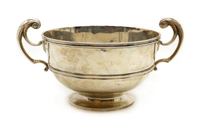 Lot 2 - A silver rose bowl