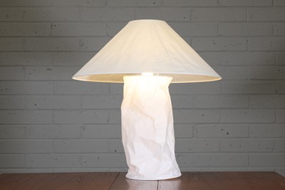 Lot 617 - A 'Lampampe' paper table lamp