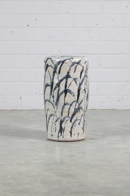 Lot 590 - A contemporary glazed stoneware table