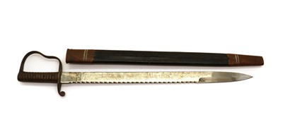 Lot 120 - A British Pioneers sword bayonet