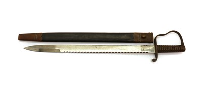 Lot 120 - A British Pioneers sword bayonet