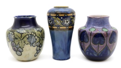 Lot 96 - A group of Royal Doulton stoneware vases