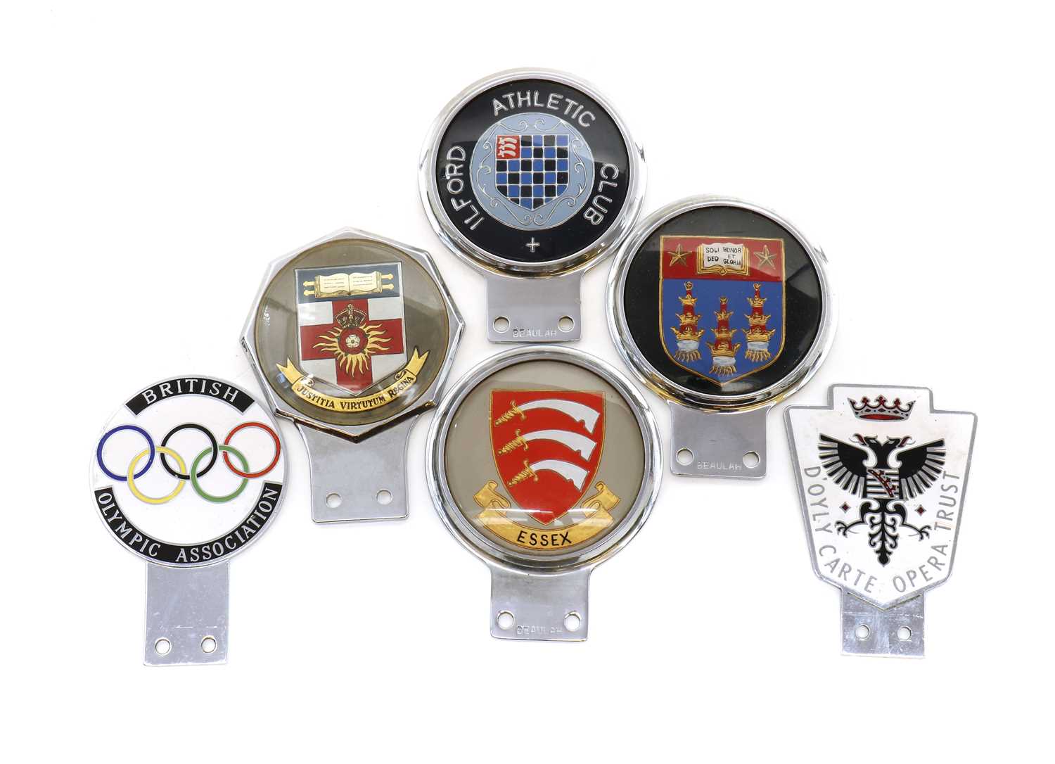 Lot 212 A Collection Of Car Badges lot-212-a-collection-of-car-badges