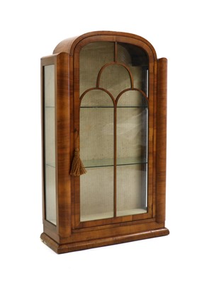 Lot 329 - An Art Deco walnut 'Odeon' top cabinet
