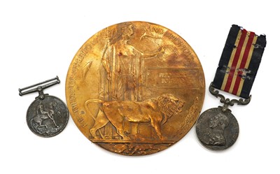 Lot 161 - A bronze WWI death penny