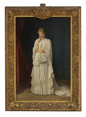 Lot 121 - Auguste Toulmouche (French,  1829-1890)
