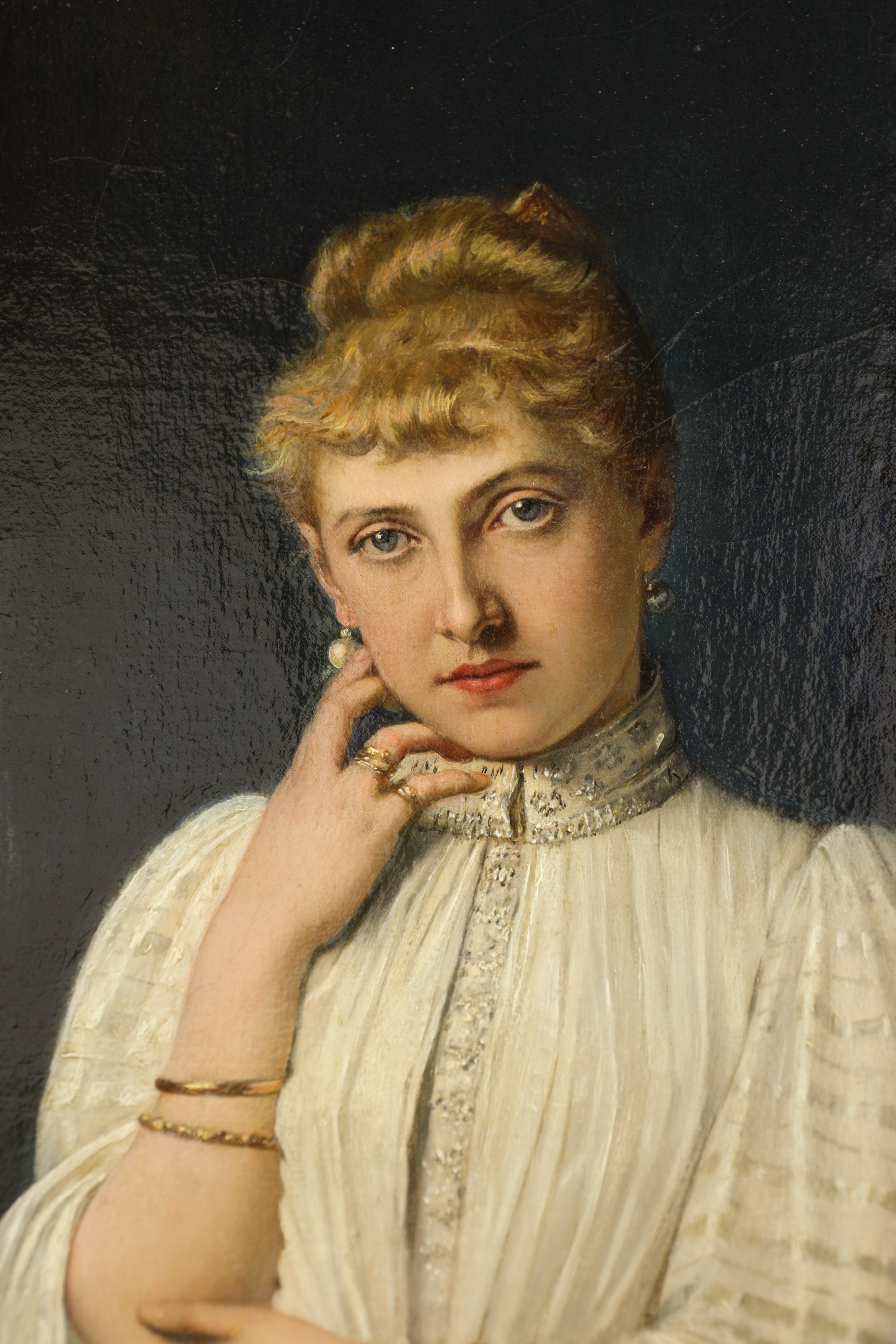 Lot 121 - Auguste Toulmouche (French, 1829-1890)