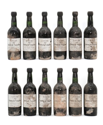 Lot 212 - Taylors, Quinta de Vargellas, 1967 (12)