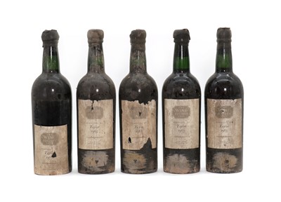 Lot 214 - Taylors, Vintage Port, 1963 (5)