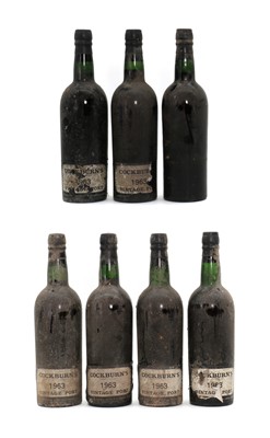 Lot 178 - Cockburns, Vintage Port, 1963 (7)