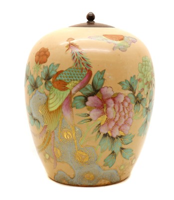 Lot 187 - A Chinese famille rose vase