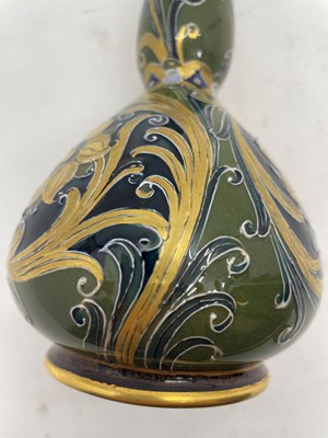 Lot 86 - A James Macintyre & Co. pottery Florian Ware vase