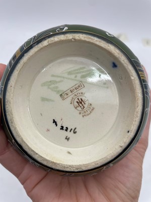Lot 86 - A James Macintyre & Co. pottery Florian Ware vase